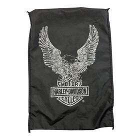 51103-00a Harley-davidson Motorcycle Riding Gear Rain Black Logo Bag 14 Inch 20 51103-00a Harley-davidson Motorcycle Riding Gear Rain Black Logo Bag 14 Inch 20
