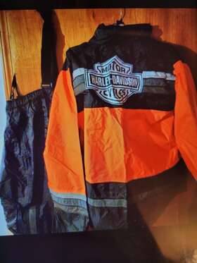 Harley-davidson 98275-08vm/000m Genuine Brand New Rain Suit