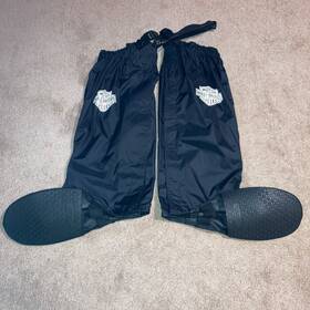 Harley-davidson 98348-99v Harley-davidson Rain Gaiter Boot Covers Xl Black Waterproof Biker Gear Over