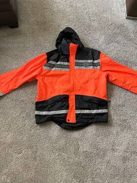 K7683 Harley Davidson L Genuine Rain Gear Suit Reflective Motorcycle Jacket And Pants K7683 Harley Davidson L Genuine Rain Gear Suit Reflective Motorcycle Jacket And Pants