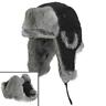 Hg601 Yukon Tracks Taslan Alaskan Style Hat Black Medium 012642601606