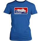 Hm2sstoffwbll Hmk Official Ladies Short Sleeve Blue Lg