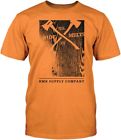 Hm2sstwoooxl Hmk Tee Woodblock Orng Xl