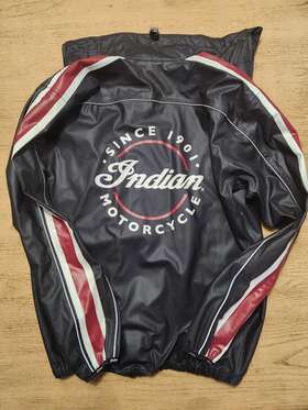 286167601 Indian Motorcycle Mototrycle Unisex Rain Jacket Size Xxxs / Xxs 286167601 Indian Motorcycle Mototrycle Unisex Rain Jacket Size Xxxs / Xxs
