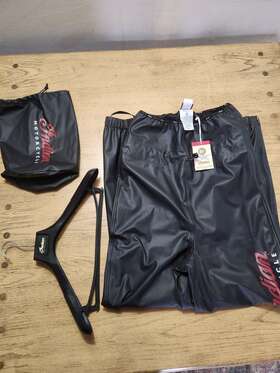 286167701 Indian Motorcycle Unisex Rain Suit Bottom Black - Xxxs/xxs