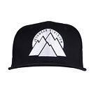 J1782-001 Jethwear Division Snapback Cap Black Cotton Adjustable Baseball 7340107511812