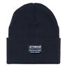J1841-001 Jethwear Crew Beanie Adult Unisex Black One Size Winter Rib