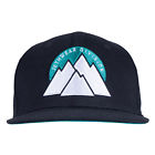 J1882-111 Jethwear Division Snapback Cap Black Mint Cotton Adjustable 7340107518279