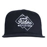 J1883-001 Jethwear Riders Snapback Cap Black Cotton Adjustable Baseball 7340107518286