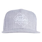 J1883-002 Jethwear Riders Snapback Cap Gray Cotton Adjustable Baseball 7340107518293