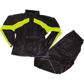 Joe Rocket 1010-2402 Black/hi-viz Sz S Rs-2 Hi-viz Two Piece Rain Suit
