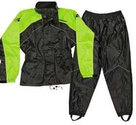 Joe Rocket 1010-2404 M-002 Rs-2 Rain Suit Mens Hi-viz Green Size L