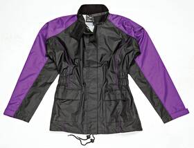 1012-2804 Joe Rocket Rs-2 Rain Suit Black / Purple Ladies Size Large 1012-2804 Joe Rocket Rs-2 Rain Suit Black / Purple Ladies Size Large