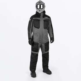Joe Rocket 222839-0810-16 Open Box Fxr Mens Excursion Snowmobile Mono Suit Charcoal/black - Xl