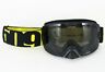 Kingpin Snow Goggle Black Yellow Smoke Lens