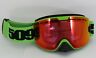Kingpin Snow Goggle Lime Black Fire Mirror Rose Lens