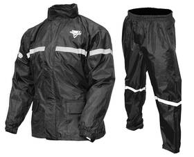 402-003 Nelson-rigg Open Box Mens Rs-100 Motorcycle Rain Suit Jacket Black Medium 402-003 Nelson-rigg Open Box Mens Rs-100 Motorcycle Rain Suit Jacket Black Medium