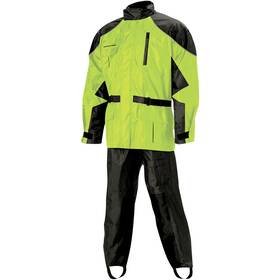 As-3000 Nelson-rigg 785927026340 Aston 2-piece Rain Suit Hi Vis Yellow/black Xl
