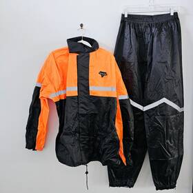Nelson-rigg 978591902754 Stormrider Sr 6000 2-piece Rainsuit Orange/black Large
