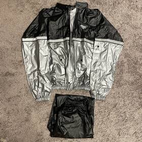 Ca-250 Nelson Rigg Sz S Stormrider Motorcycle Rain Suit Jacket Pant 2 Piece Waterproof