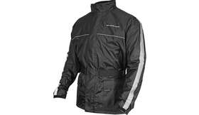 Nelson-rigg Ssj-blk-01-sm Nelson-rigg Rain Jacket Small Black