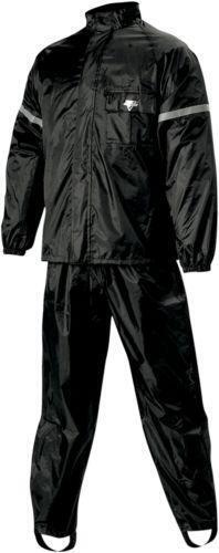 Nelson-rigg Wp-8000-blk-03-lg Nelson-rigg Wp-8000 Weather Pro Rainsuit Black Large