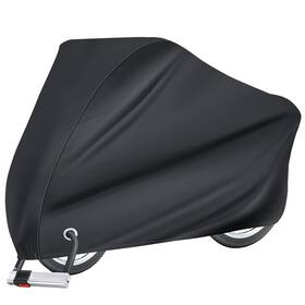Puroma Gs069 Bike Cover For 1/2/3 Bikes 190t - Xl Size 1 Basic Black