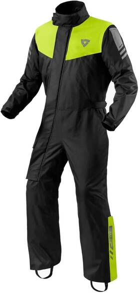 Frc0201450-s Revit Revftit Pacific 4 H2o Mens Rain Suit Black/yellow Sm Frc0201450-s Revit Revftit Pacific 4 H2o Mens Rain Suit Black/yellow Sm