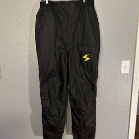 2203-5 Scorpion Exo Barrier Waterproof Wp Motorcycle Rain Pants Black Xl Packable Cargo