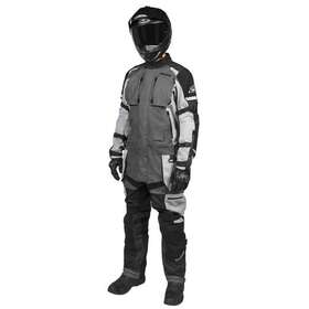 Tourmaster 8901-7021-06 Centurion Laminated 1-piece Suit Gun/black Large Gray