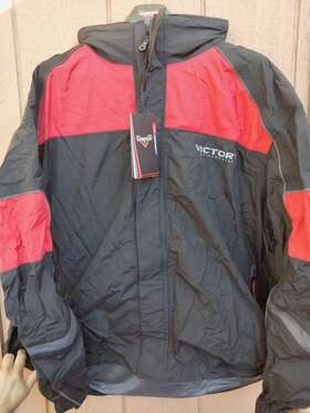 286361415 Victory Motorcycle Rain Gear New Unisex 4xl Black/red