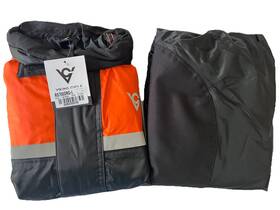 Rs7500rg-l Viking Cycle 685642555769 Mens Large Motorcycle Rain Suit With Hood
