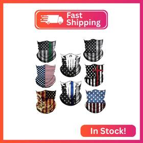 Wysummer 40815-15 4pcs/8pcs Scarves Bandanas Face Tube Headband Motorcycle Multi Functio