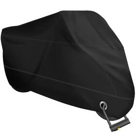 Xyzctem Xyzctem-bj10015 Motorcycle Cover -waterproof Outdoor Storage Bag Made Of 108 Inch Black