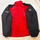 Firstgear Mens Red Black Motorcycle Rain Suit Jacket And Pants Set Large Euc. Fixed Price $40.95.