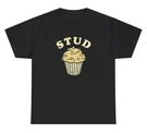 Stud Muffin Meme Shirt Funny Food Quote Pun Gen Z Ironic Silly Y2K Graphic Tee. Fixed Price $24.98.