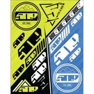 509 Ride Snowmobile Sled Hi-vis/blue Sticker Sheet F13000300-000-501. Fixed Price $14.95.