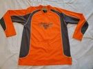 Cat Arcticwear Sno-cross Jersey Orange Long Sleeve Shirt Mens Medium. Fixed Price $25.00.