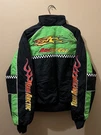 Team Arctic Cat Race Jacket Sno Pro Coat Rare Black Lime Green Spellout Mens Med. Fixed Price $179.99.