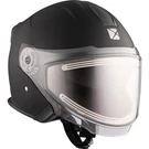 Ckx Razor Open Snowmobile Helmet Electric Double Lens Sun Visor Matte Black. Fixed Price $239.99.