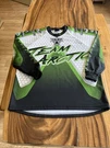 Team Arctic Cat Snowmobile Jersey Men Medium Green Black Long Sleeve. Fixed Price $25.65.