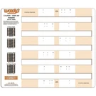 Woodys Studding Template 3.0" Pitch Single Ply 300S-TEMP. Fixed Price $43.38.