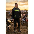 "fxr" Factory Ride Mens Hoodie Black Grey Neon Please Read Hole In Sleeve Xl. Fixed Price $29.00.