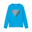 Polaris 286487709 - Unisex Long Sleeve Crew Neck Shirt, Blue, XL/2XL. Fixed Price $40.99.