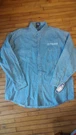 Pure Polaris Men's Shirt Xl Blue Long Sleeve Snowmobile Atv New Utv Vintage Nos. Fixed Price $50.00.