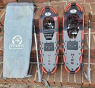 Yukon Charlie 8X25 Snow Shoe Hiking Kit W/trek Poles&carry Case Great Cond Clean. Fixed Price $29.99.