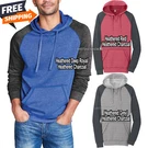 Mens Lightweight Soft Fleece Raglan Hoodie Pullover Heather Hoody XS-4XL New!. Fixed Price $30.99.