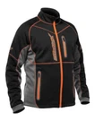 Open Box Castle Mens Fusion Mid-layer Jacket Black/orange Size Large. Fixed Price $74.96.
