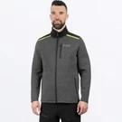 New Fxr Mens Zip-up Snowmobile Jacket, Midlayer, Warm, Black Or Gray, 320GSM. Fixed Price $129.99.