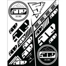509 Ride Snowmobile Sled Black / White Sticker Sheet F13000300-000-001. Fixed Price $14.95.